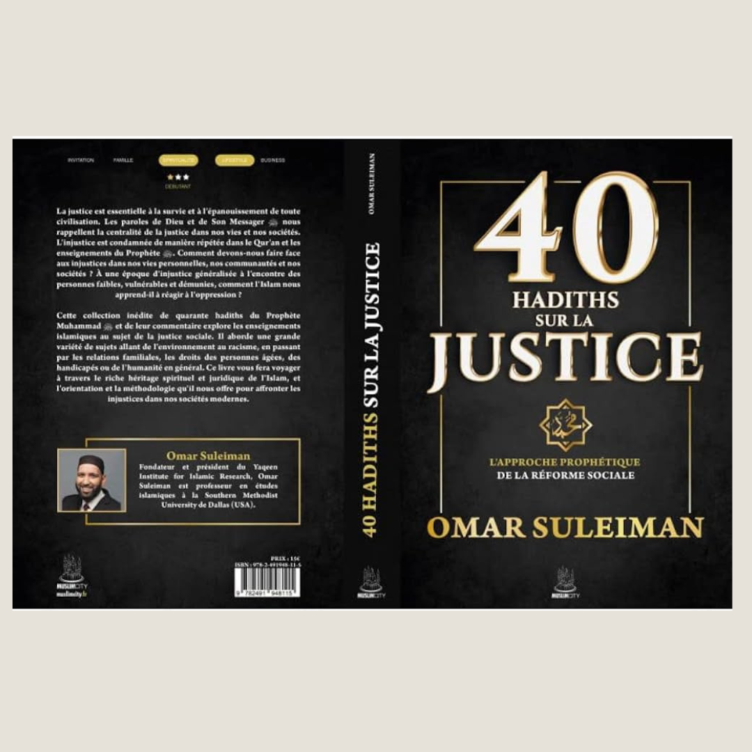 40 hadiths sur la justice - Librarie Iqra