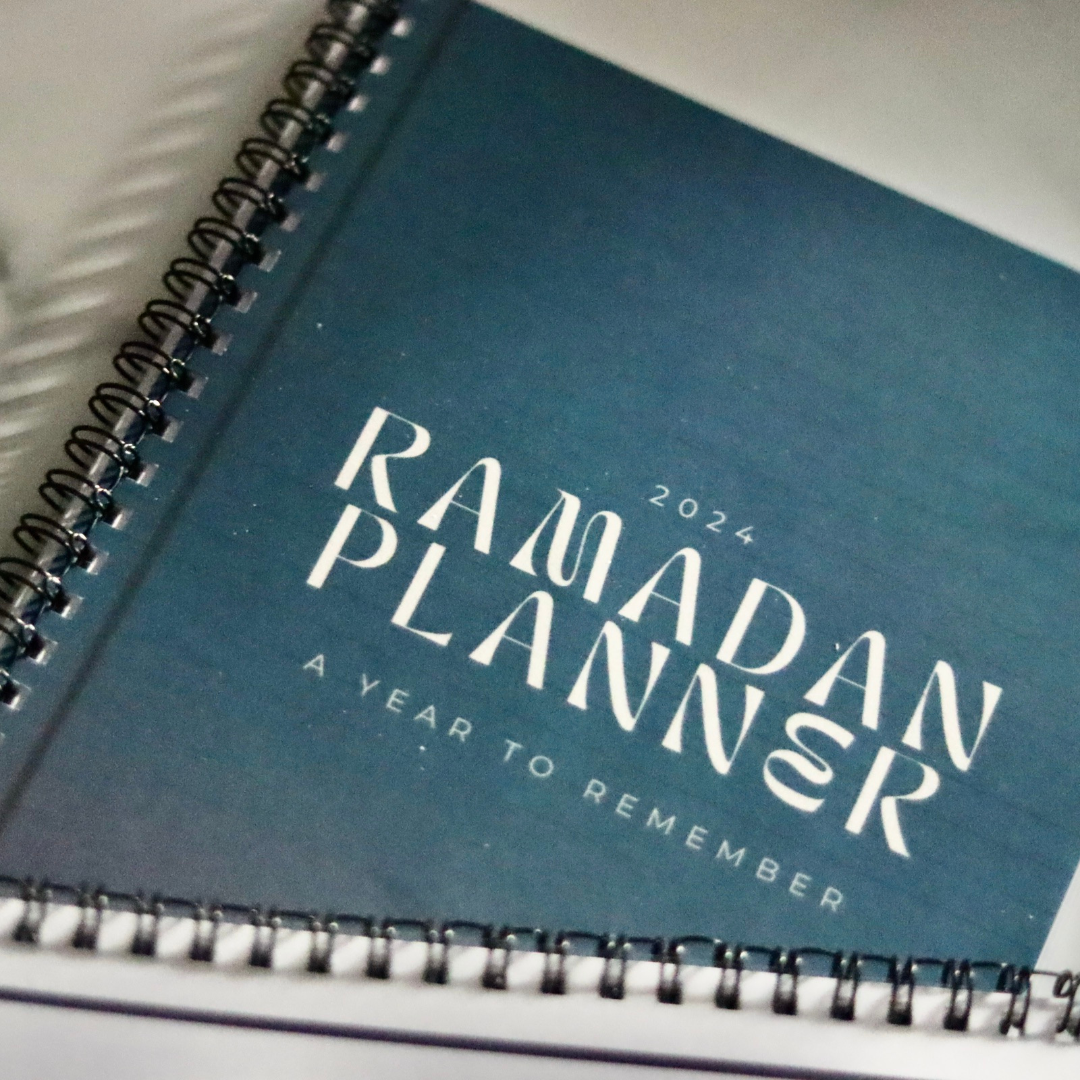 Ramadan Planner - IQRA Blue or White