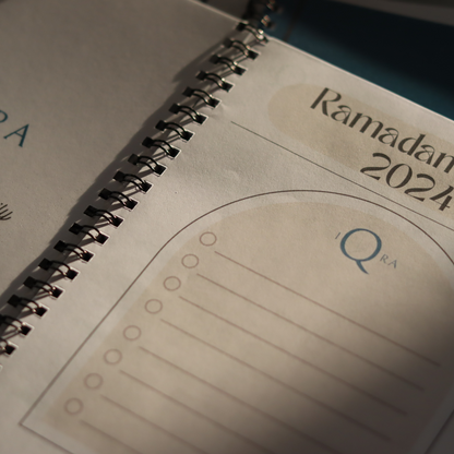 Ramadan Planner - IQRA Blue or White