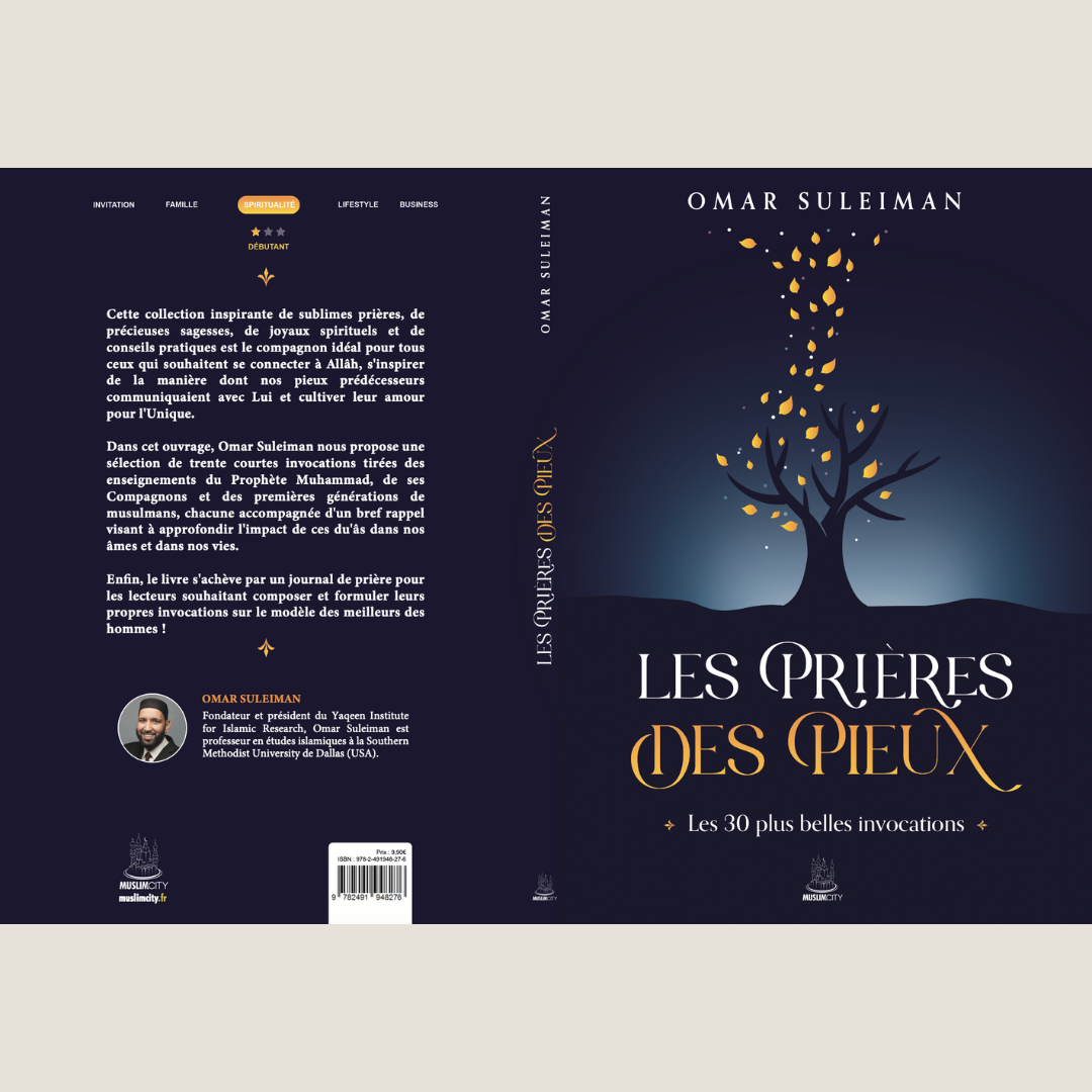 Les prières des pieux - Les 30 plus belles invocations - Librarie Iqra 