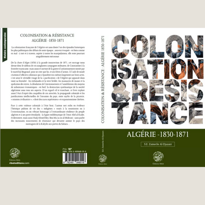 Colonisation & résistance Algérie 1830- 1871 - Librarie Iqra 