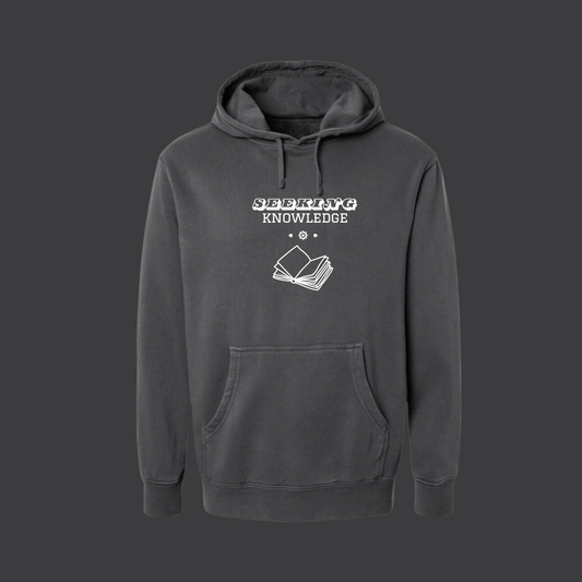 Hoodie Dark gray  - Seeking Knowledge