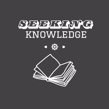 Hoodie Dark gray  - Seeking Knowledge