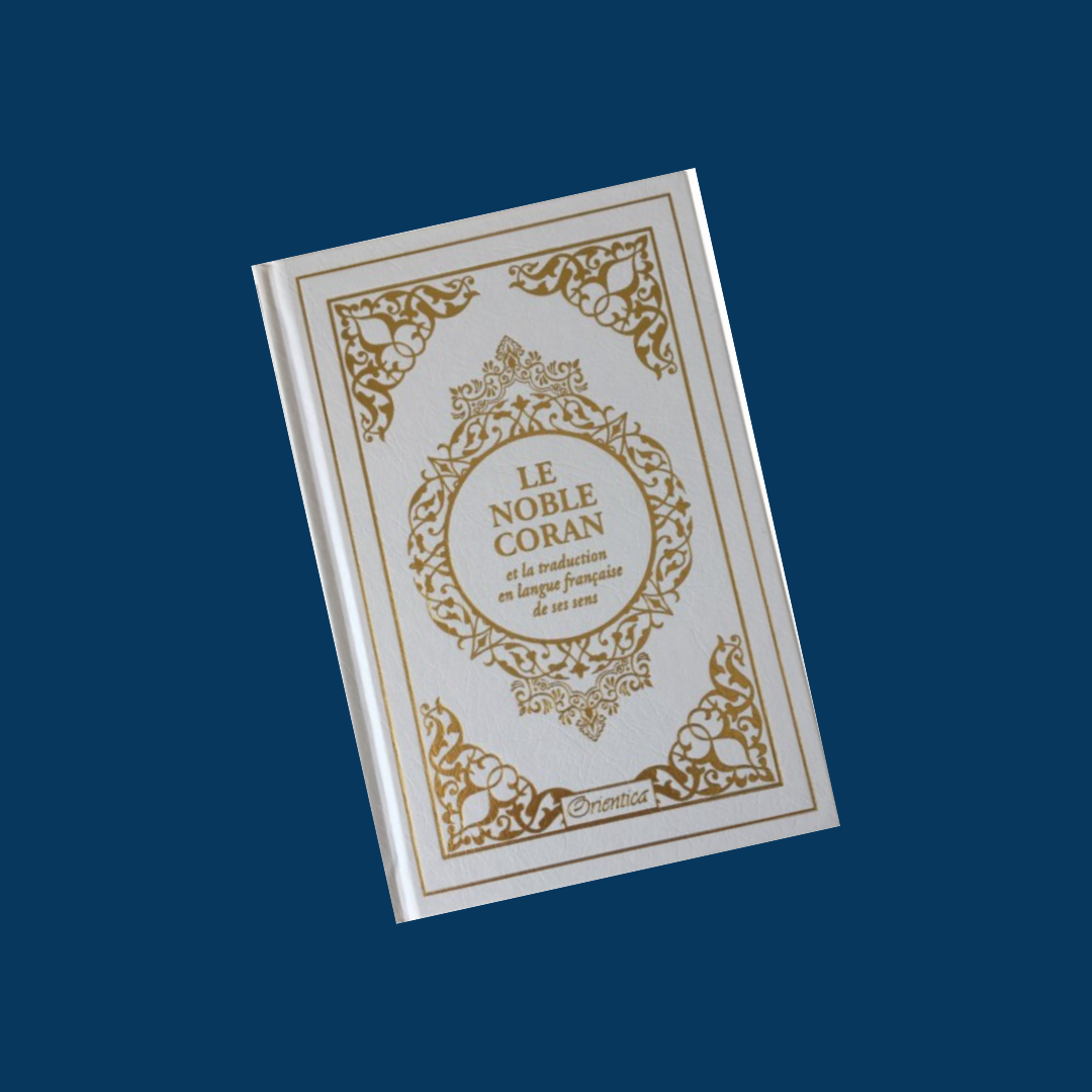 Le Coran (Arabe-Français)Blanc Doré